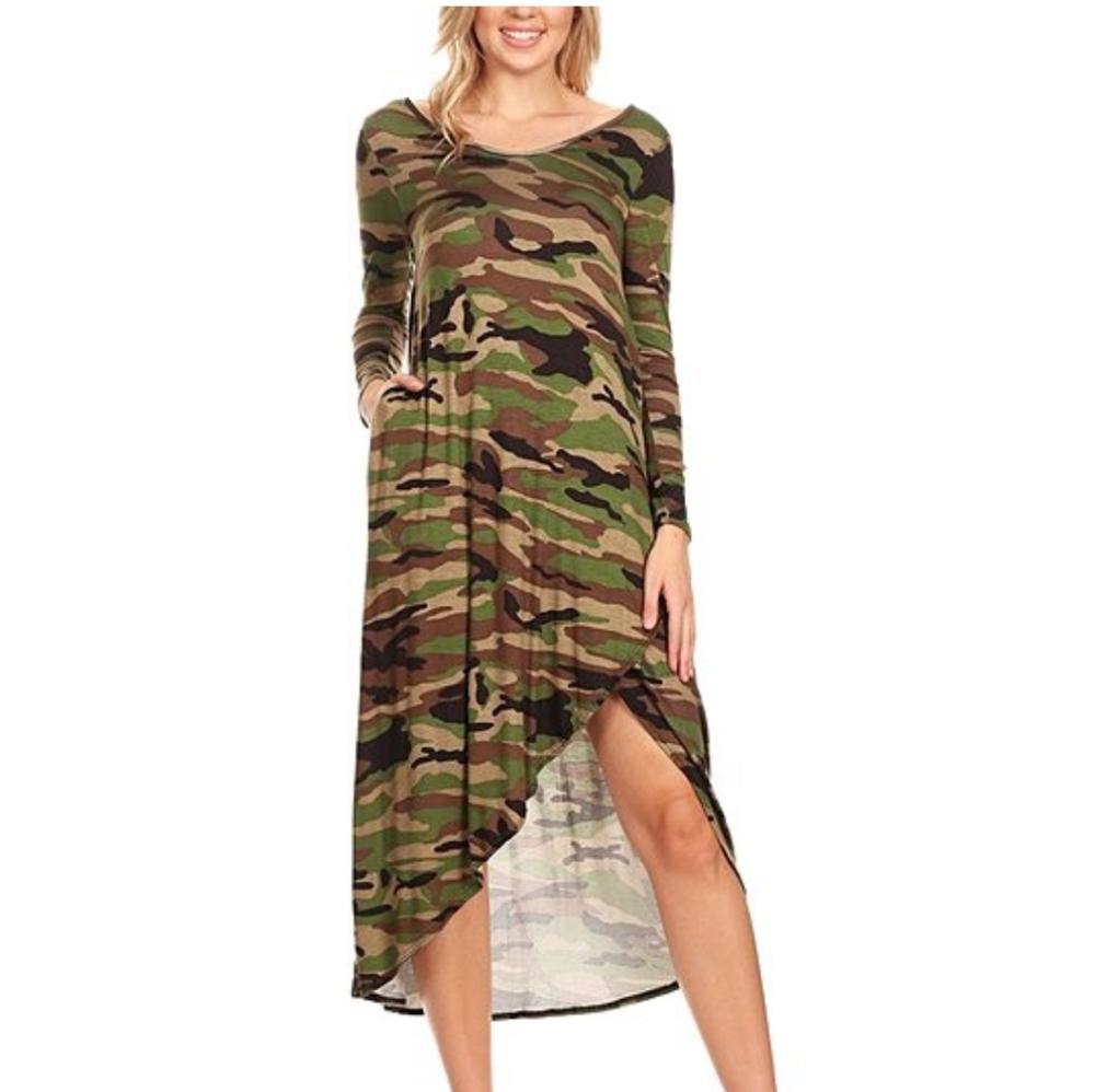 Camo dress